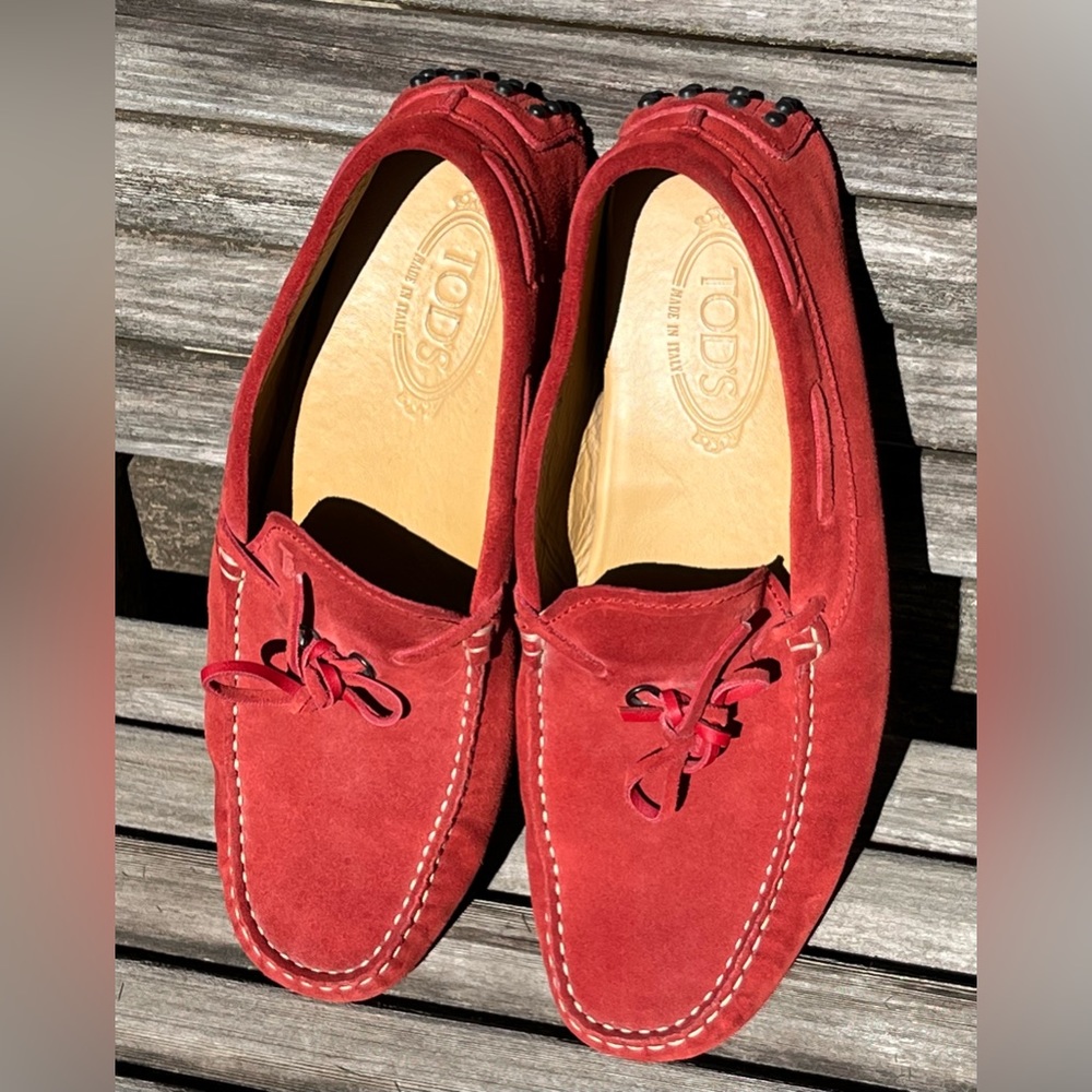 Tod’s Driving Shoes - Red Men’s 8